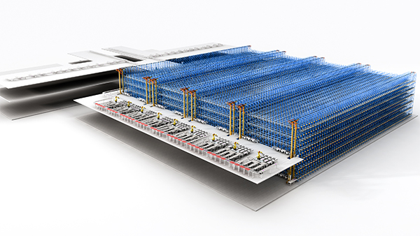 Three-dimensional warehouse