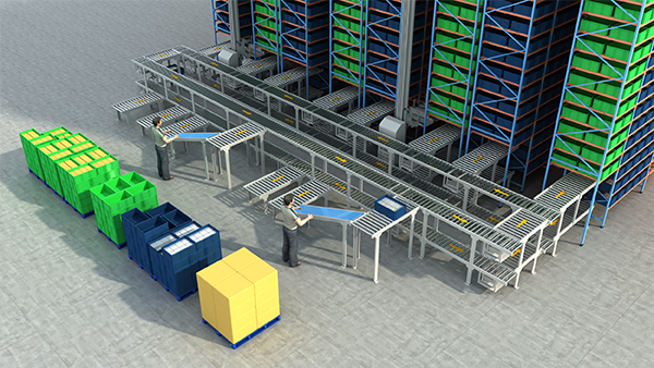 01 HW Box-type Automated Stacked Warehouse
