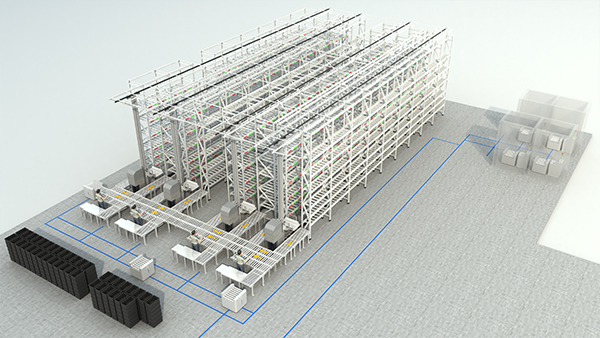 03YC Box-type Automated Stacked Warehouse