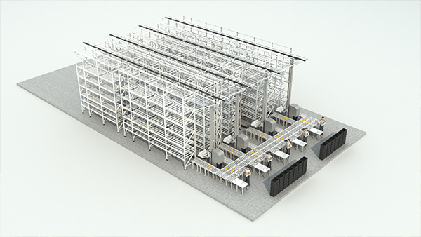 03YC Box-type Automated Stacked Warehouse