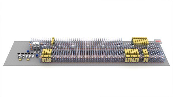 01 ZYG Narrow Space Trolley Four-Way Shuttle Vehicle