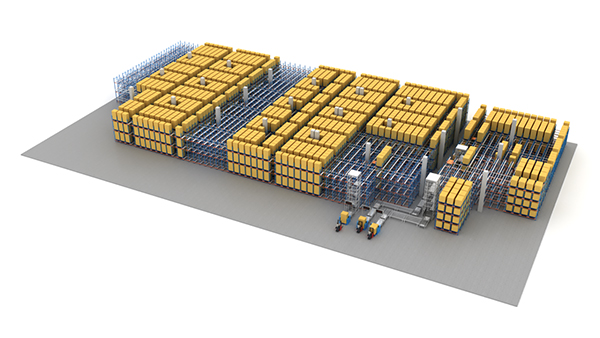 04HMXT Irregular Space Trays Four-way Shuttle Vehicle