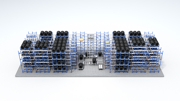 06HNLTC Pallet Four-Way Shuttle Vehicle