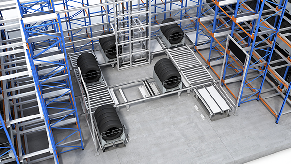 06HNLTC Pallet Four-Way Shuttle Vehicle