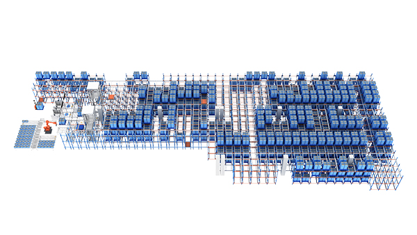 07TTI Pallet Four-Way Shuttle Vehicle