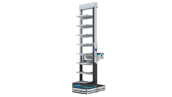 Multi-layer material box robot AGV