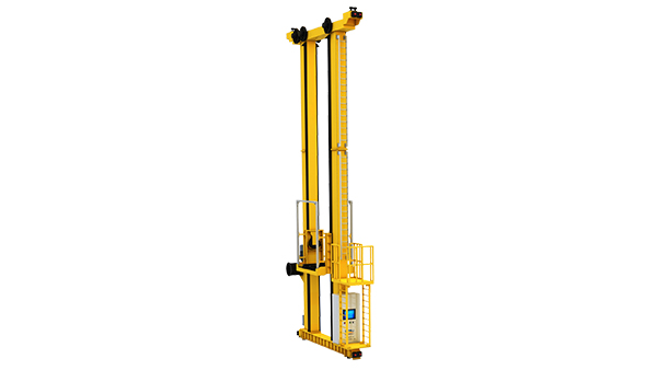 Double-column heavy-duty stacker crane
