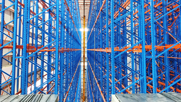 High-level automated vertical storage rack