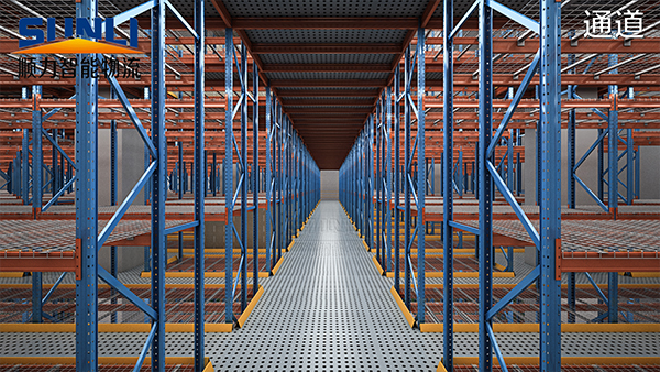 Steel platform type shelving (combined platform)