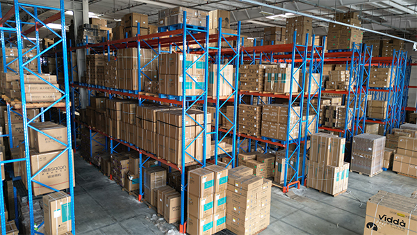 Beam-type shelving