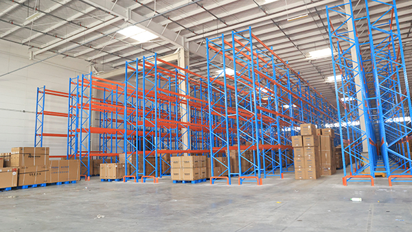 Beam-type shelving