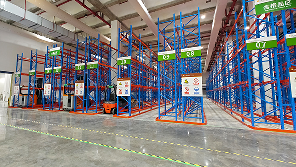 Beam-type shelving