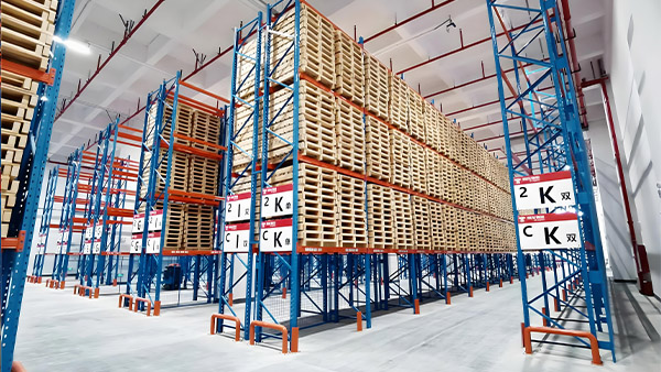 Beam-type shelving