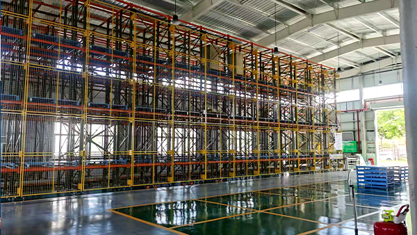 Beam-type shelving