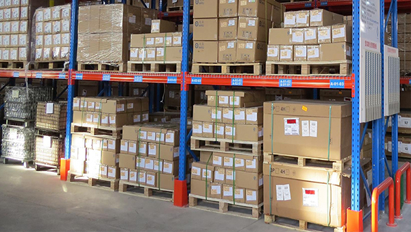 Beam-type shelving