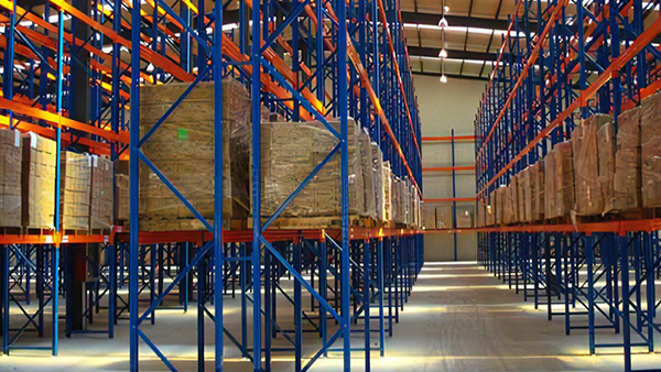 Beam-type shelving