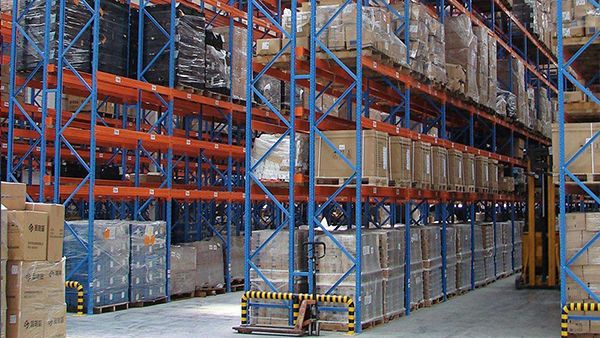 Beam-type shelving