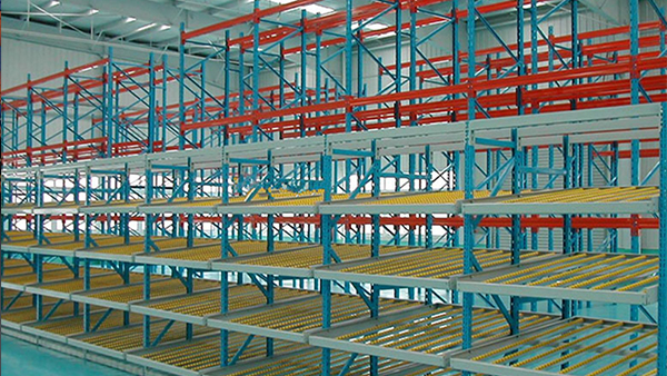 Flexible shelving system