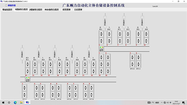 WCS: Real-time Interface for Conveyor Line Scheduling