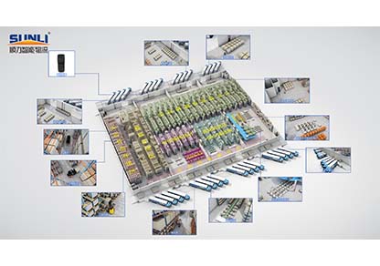 High-level storage rack solution (hybrid type)