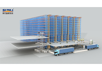Pallet stacker rack storage system