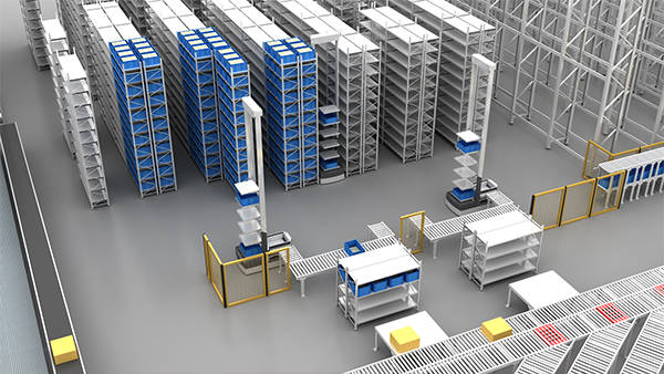 AGV/RGV Flexible Vertical Storage System