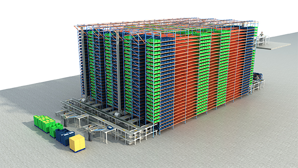 Automated High‑bay Warehouse